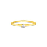 Anel Noivado Allegro Ouro 18K