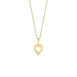 Pingente Ouro 18K Coração 6mm