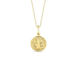 Medalha São Bento Ouro 18K Pequena
